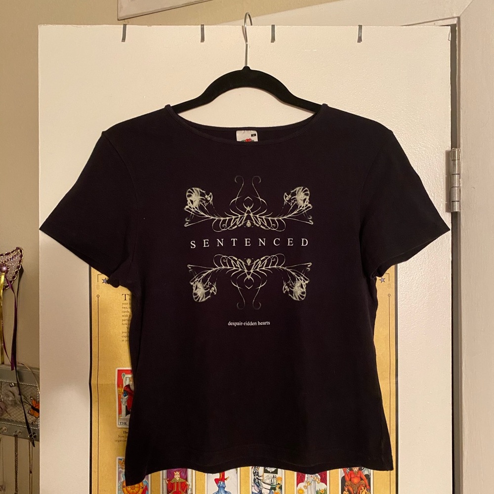 SENTENCED Metal Band T-Shirt Lady Fit Tee